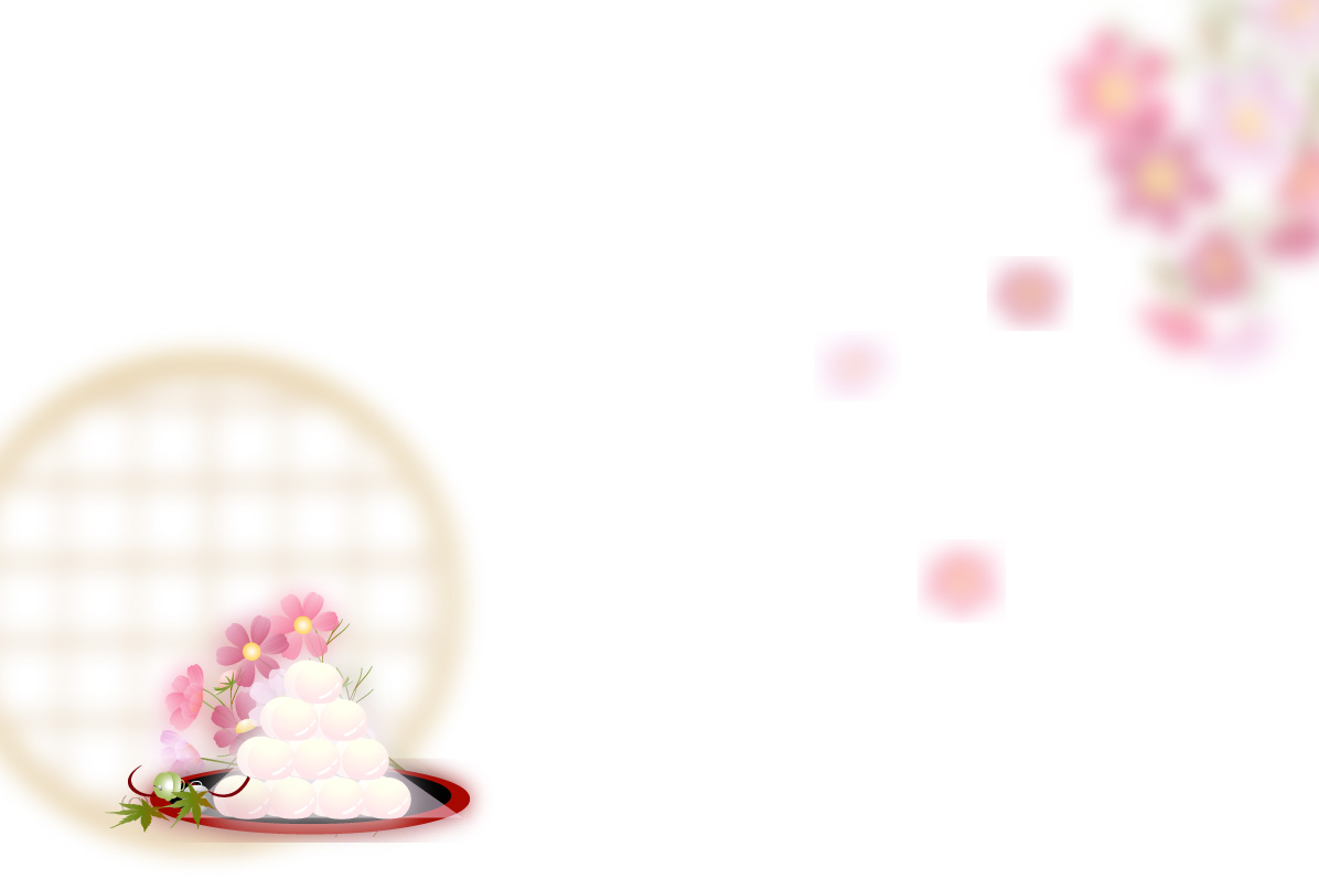 秋の花 コスモスハガキテンプレート Art Kaede花通信 秋の花 コスモスハガキテンプレート Art Kaede花通信
