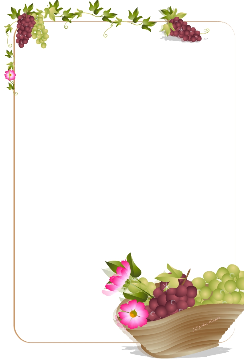 秋の花 コスモスハガキテンプレート Art Kaede花通信 秋の花 コスモスハガキテンプレート Art Kaede花通信