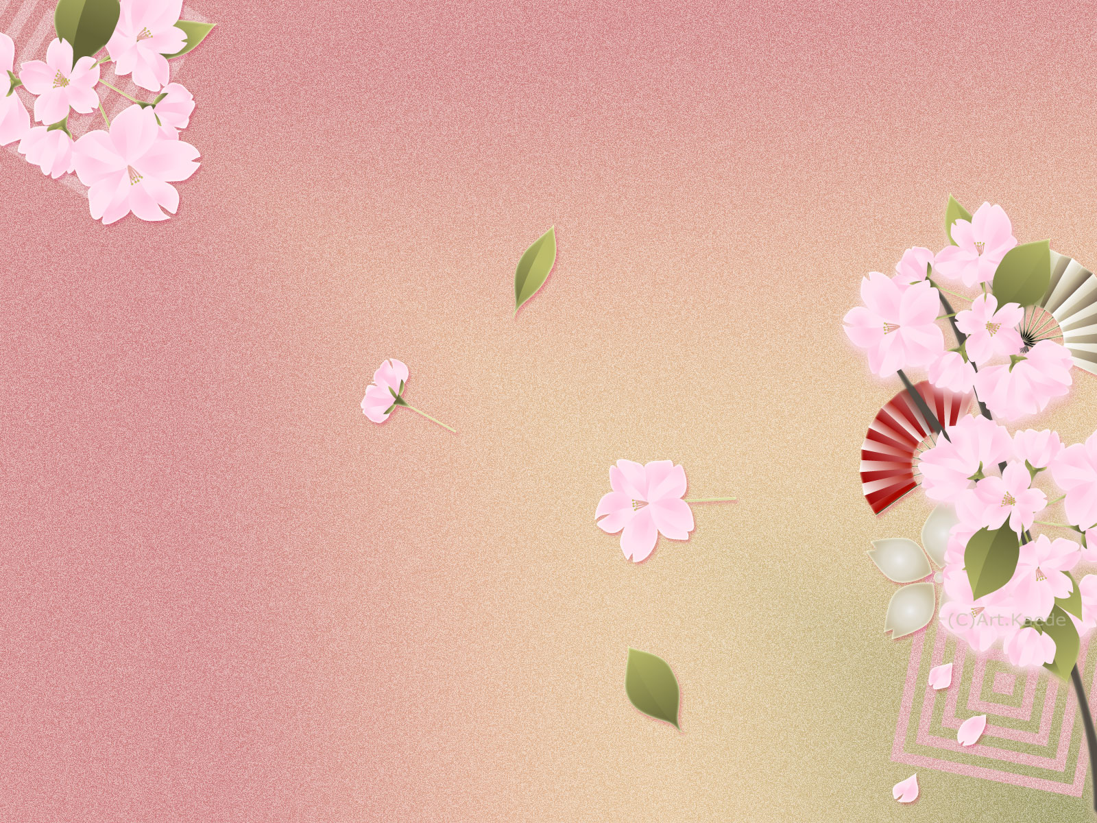 桜の花 デスクトップ壁紙art Jdt